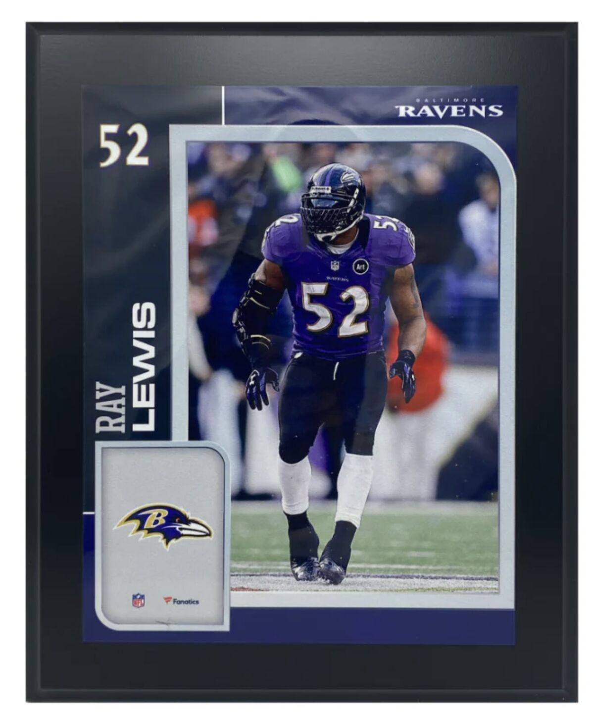 Ray Lewis Baltimore Ravens 10.5" x 13" Sublimated Player Plaque