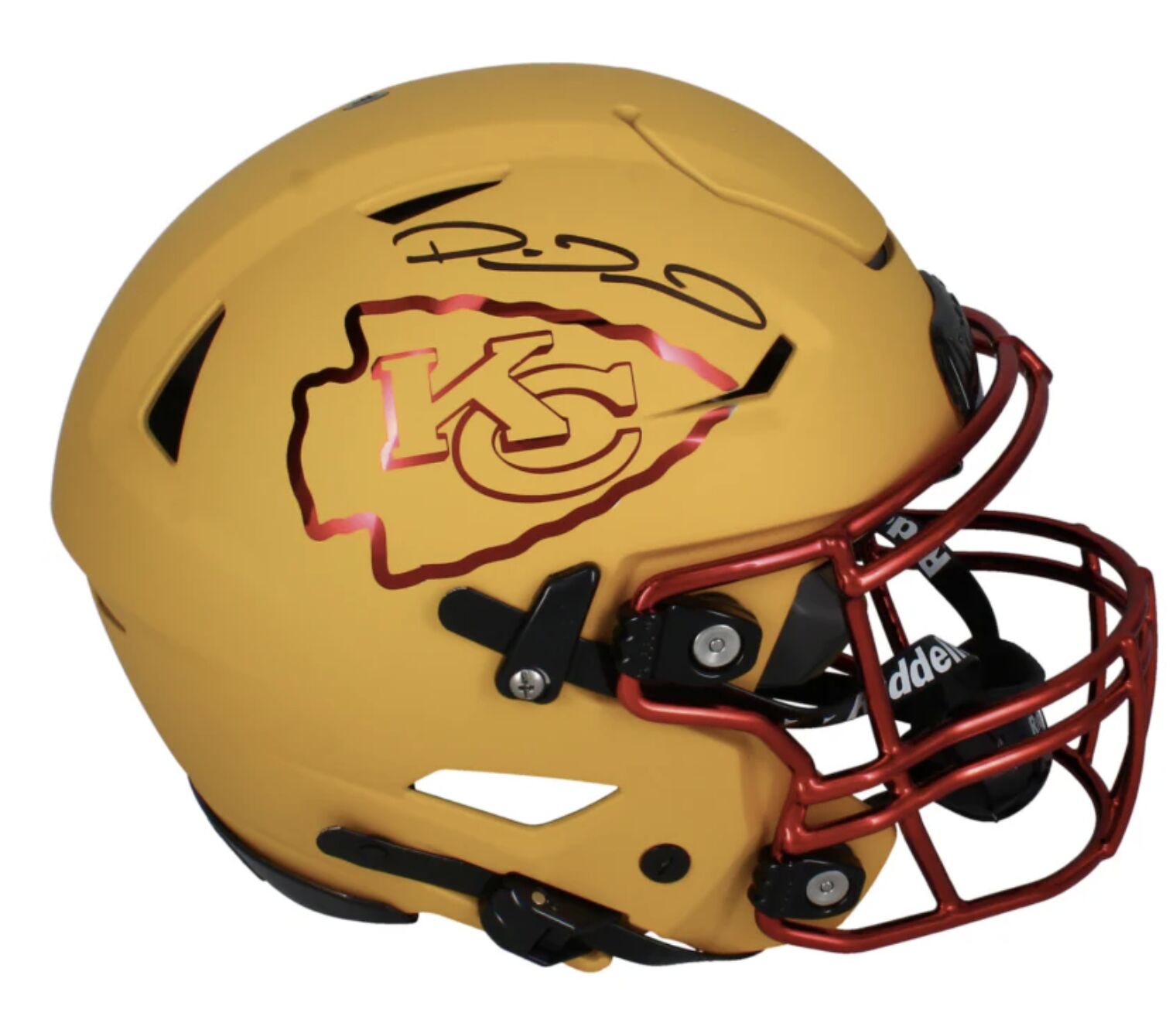 Patrick Mahomes Autographed Chrome Chiefs SpeedFlex Helmet Beckett LE 15/15