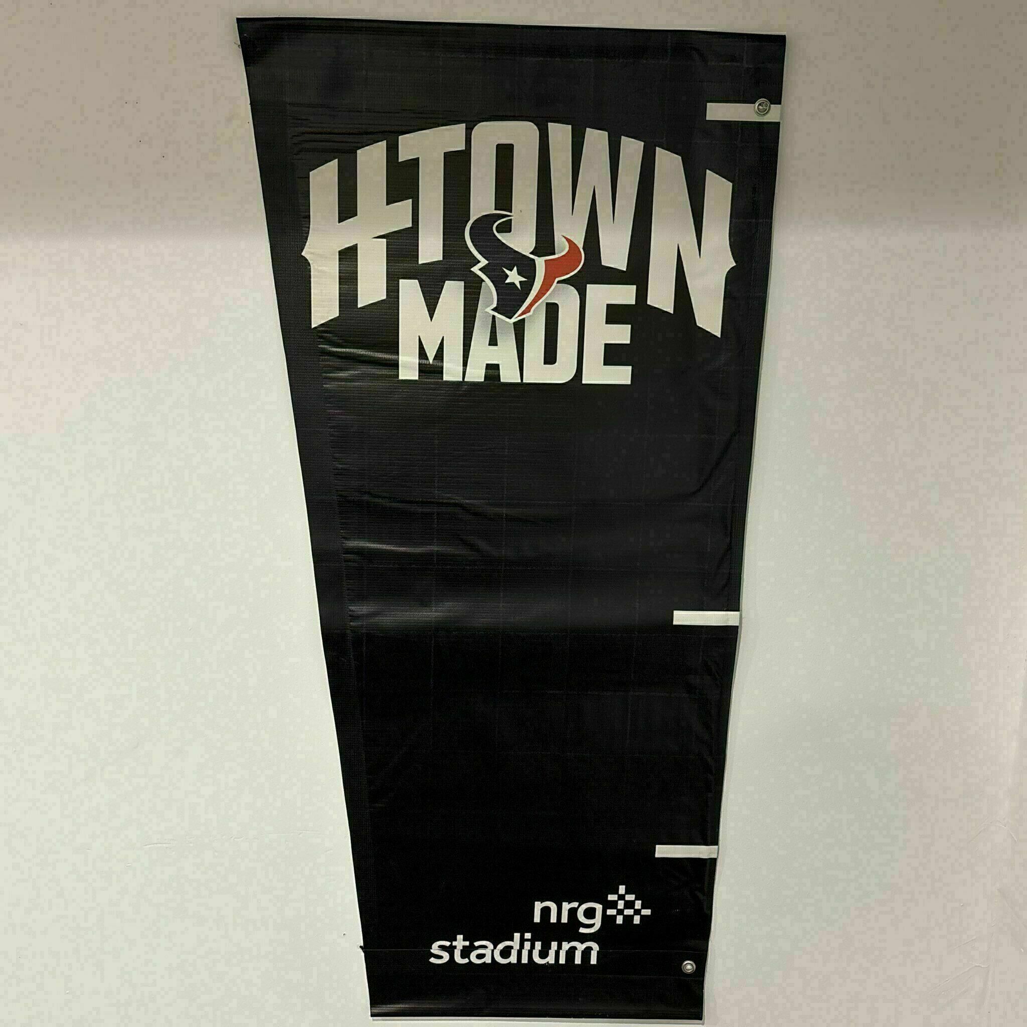 #2 Woods NRG Stadium-Used Player Banner