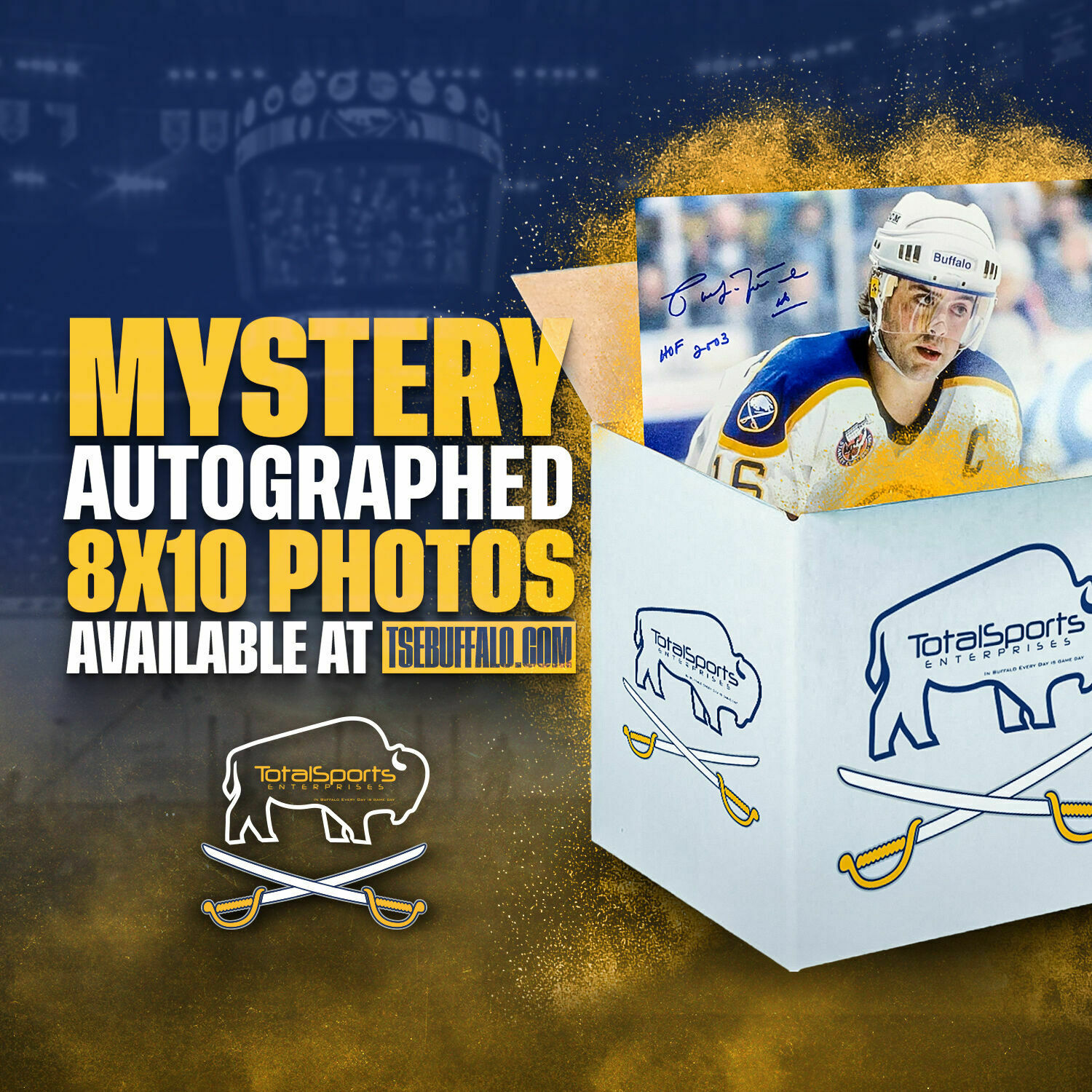 Buffalo Sabers 8x10 Photo Mystery Box