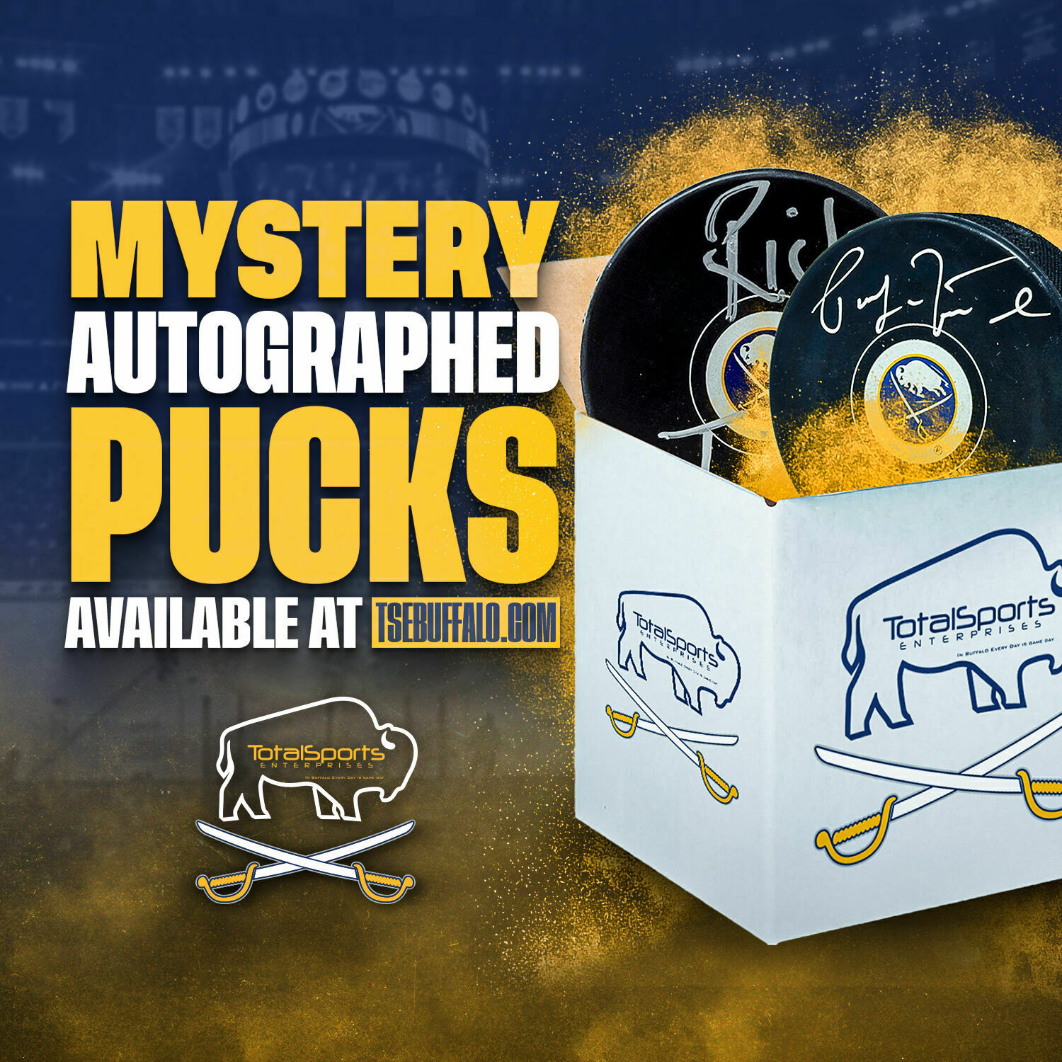 Buffalo Sabers Signed Puck Mystery Box