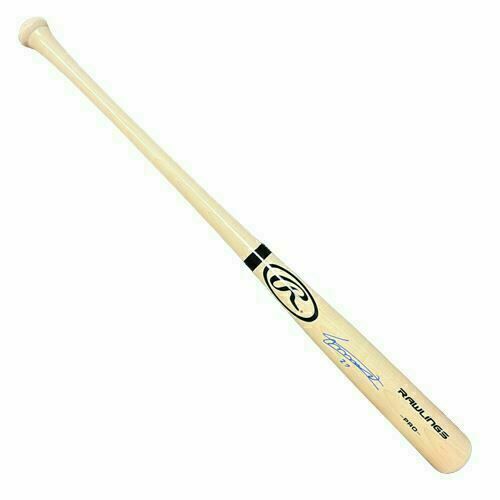 Vladimir Guerrero Jr. Signed Blonde Baseball Bat