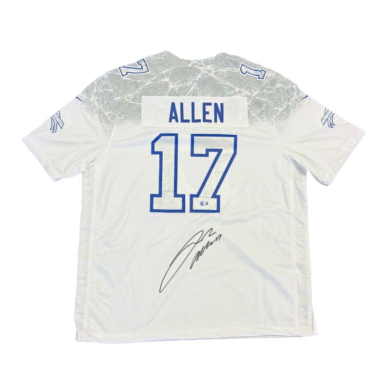 Josh Allen Signed Buffalo Bills 2025 Rivalries Collection Game Jersey