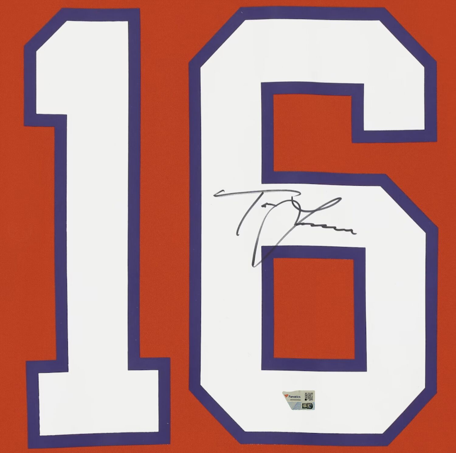 Trevor Lawrence Autographed Clemson Tigers Orange Nike Game Jersey Fanatics
