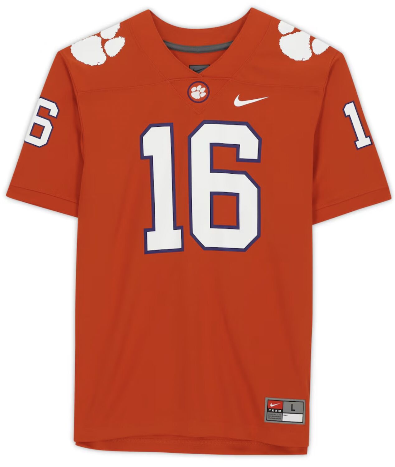 Trevor Lawrence Autographed Clemson Tigers Orange Nike Game Jersey Fanatics