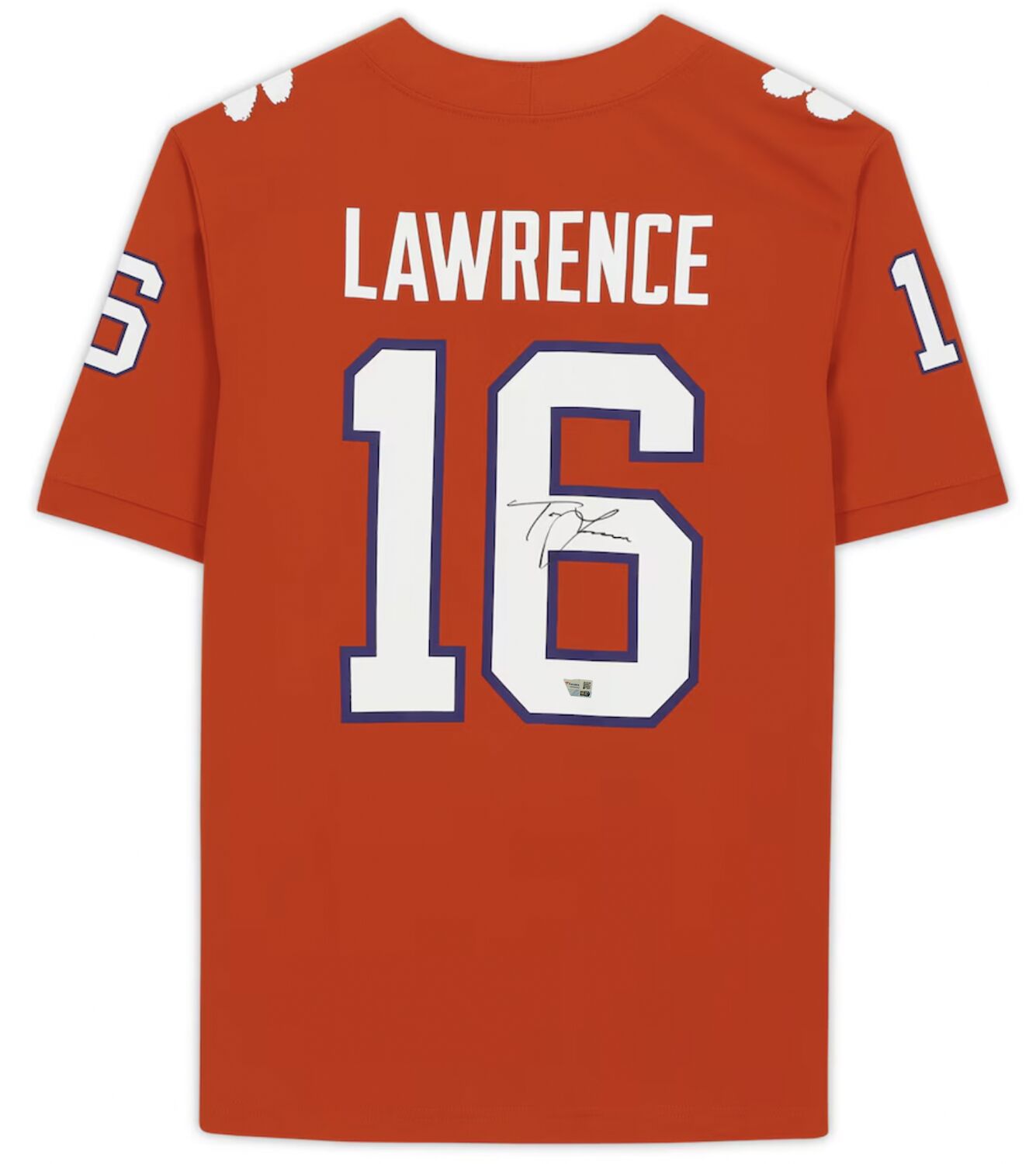 Trevor Lawrence Autographed Clemson Tigers Orange Nike Game Jersey Fanatics