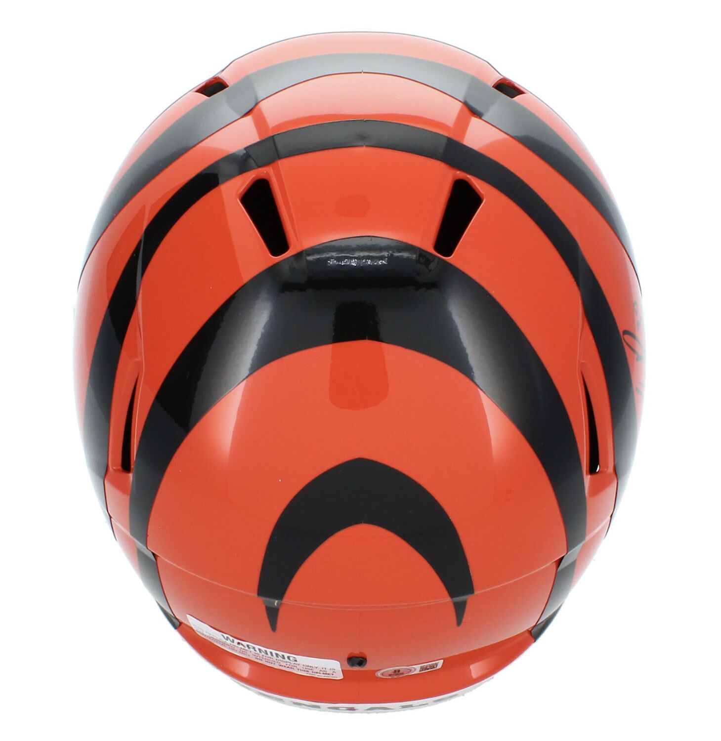 Chase Brown Autographed Cincinnati Bengals Full Size Replica Speed Helmet Beckett