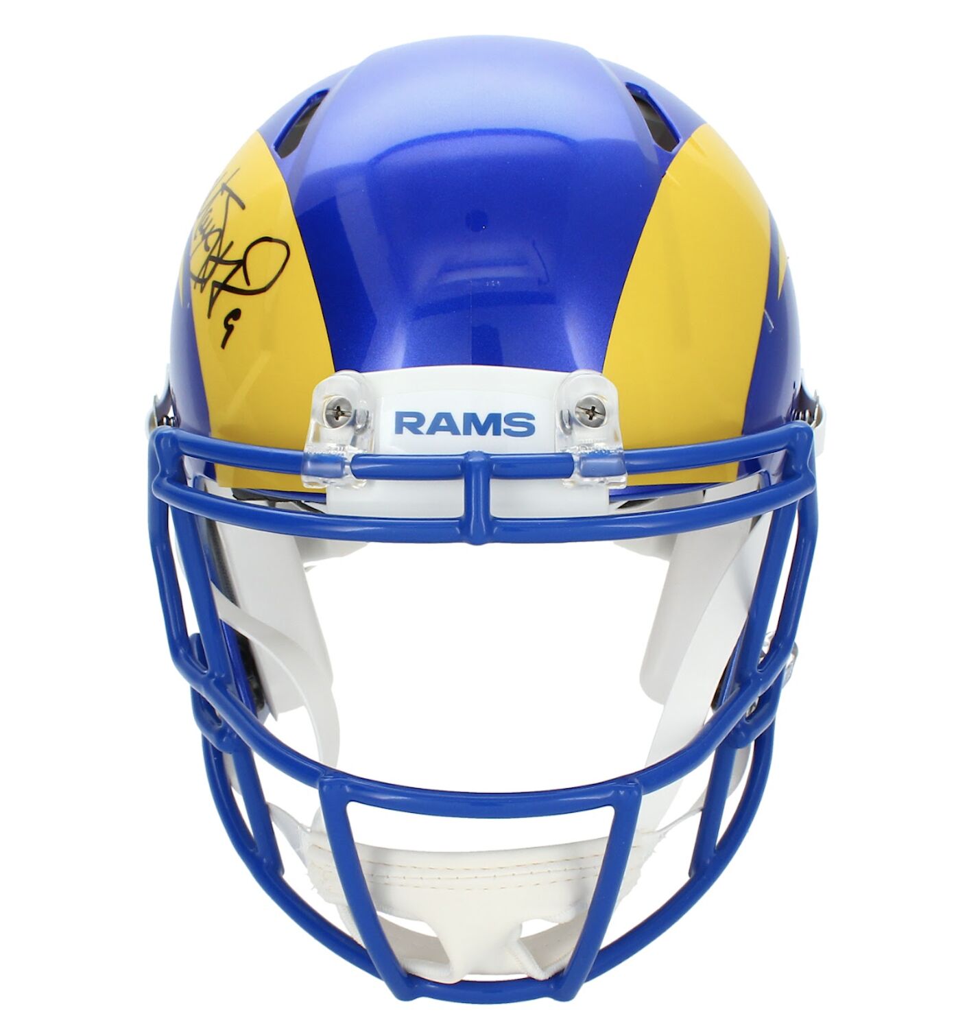 Matthew Stafford Autographed Los Angeles Rams Speed Authentic Helmet Beckett